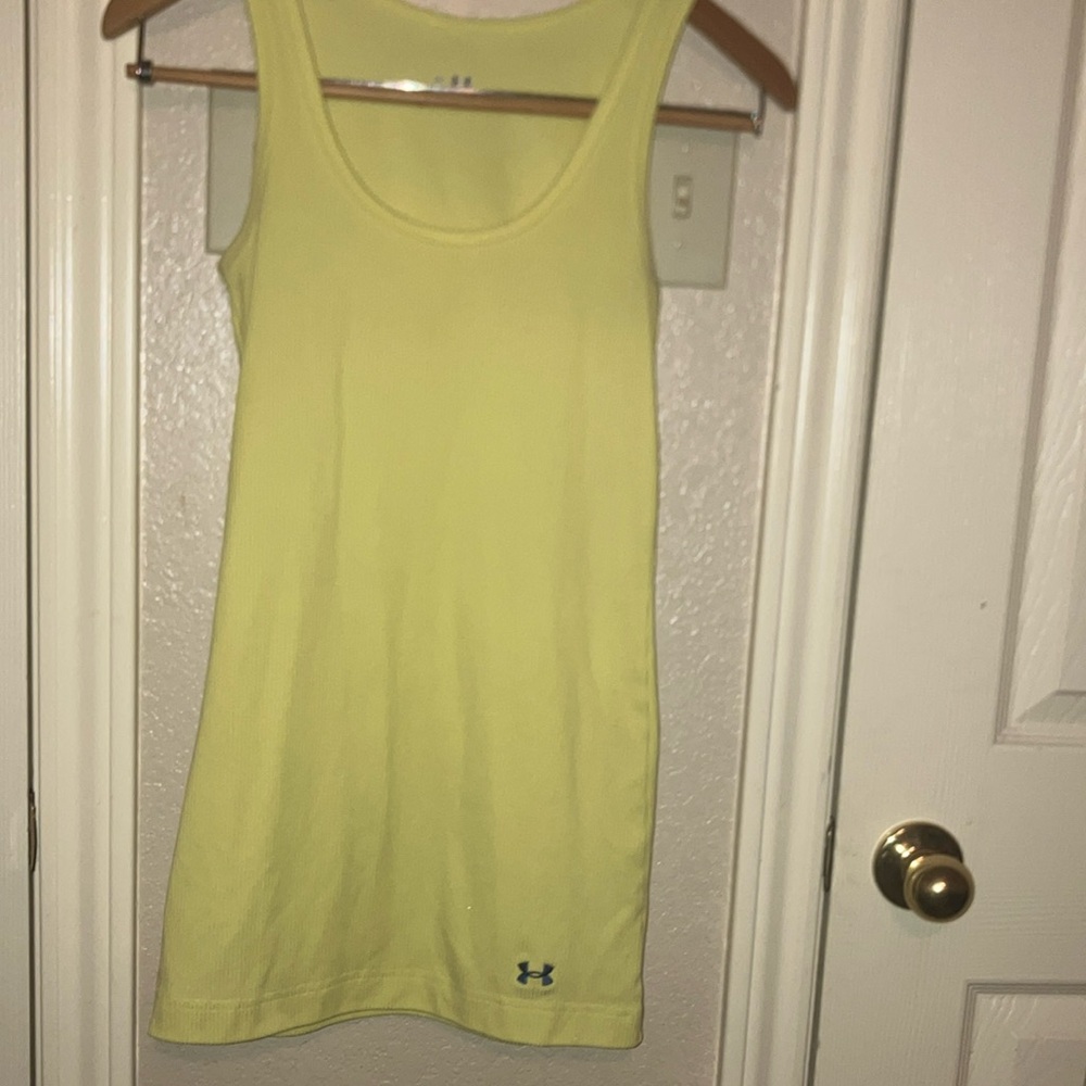 Under Armour Women's Yellow Tank Top